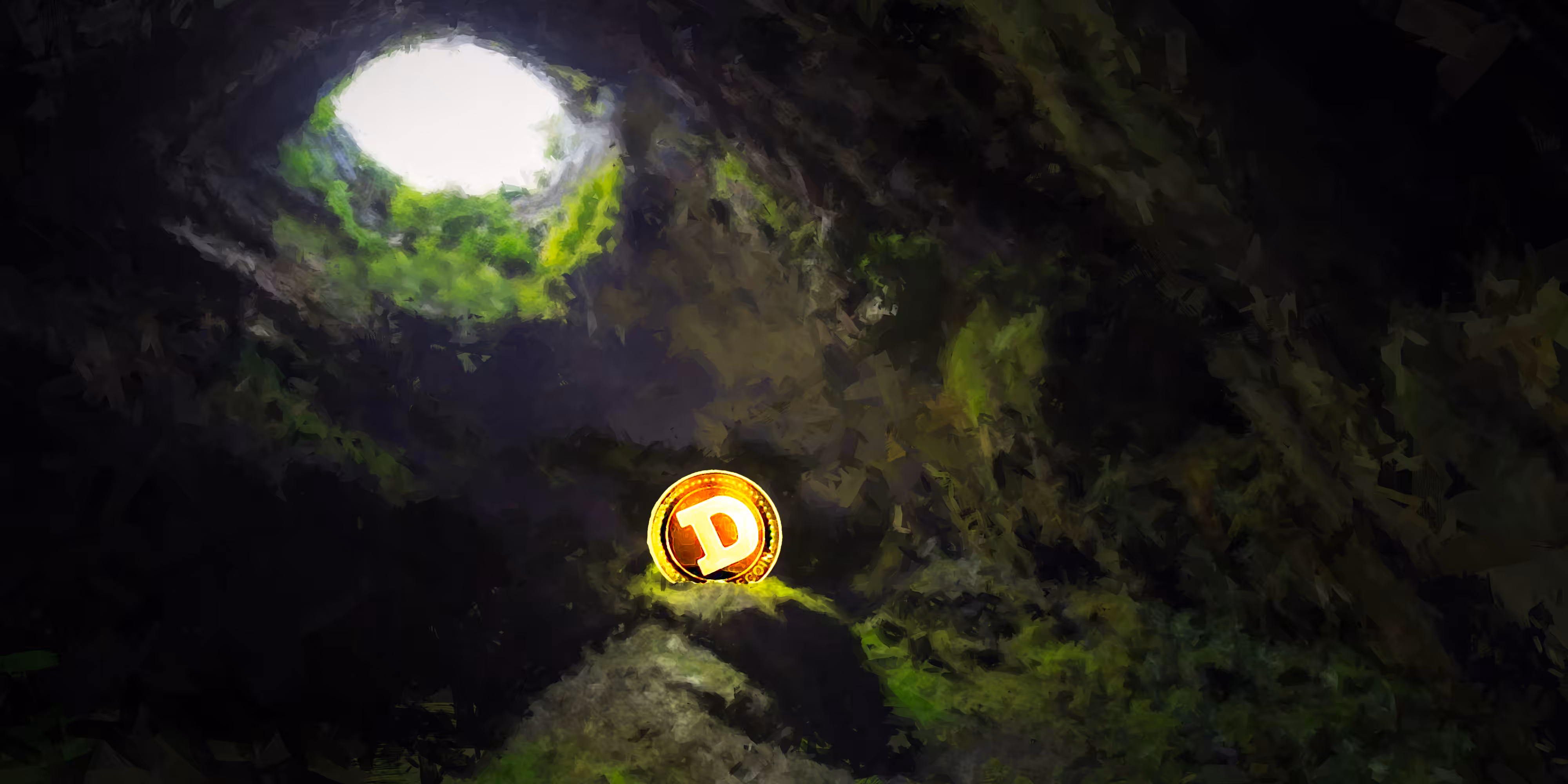 Deep in the earth