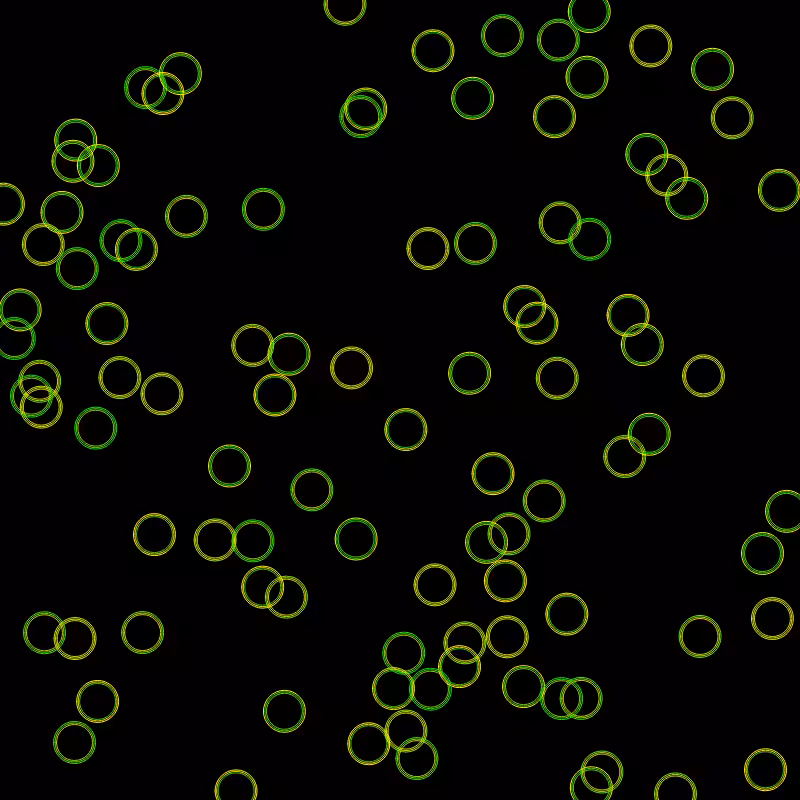 Bouncing circles #6