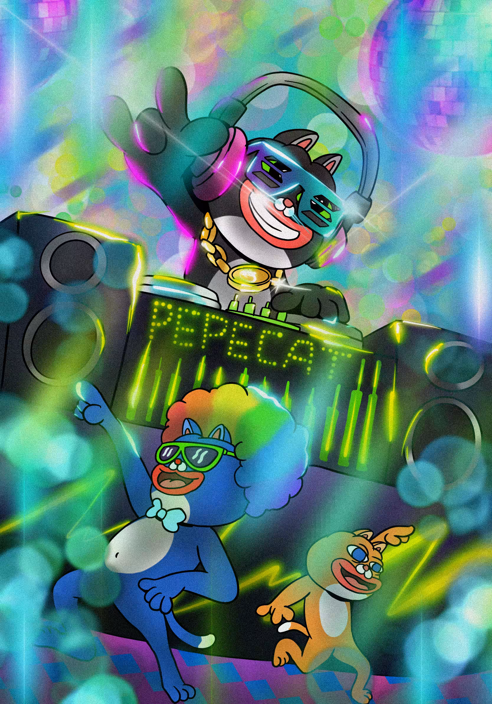 Pepecat's Disco Inferno