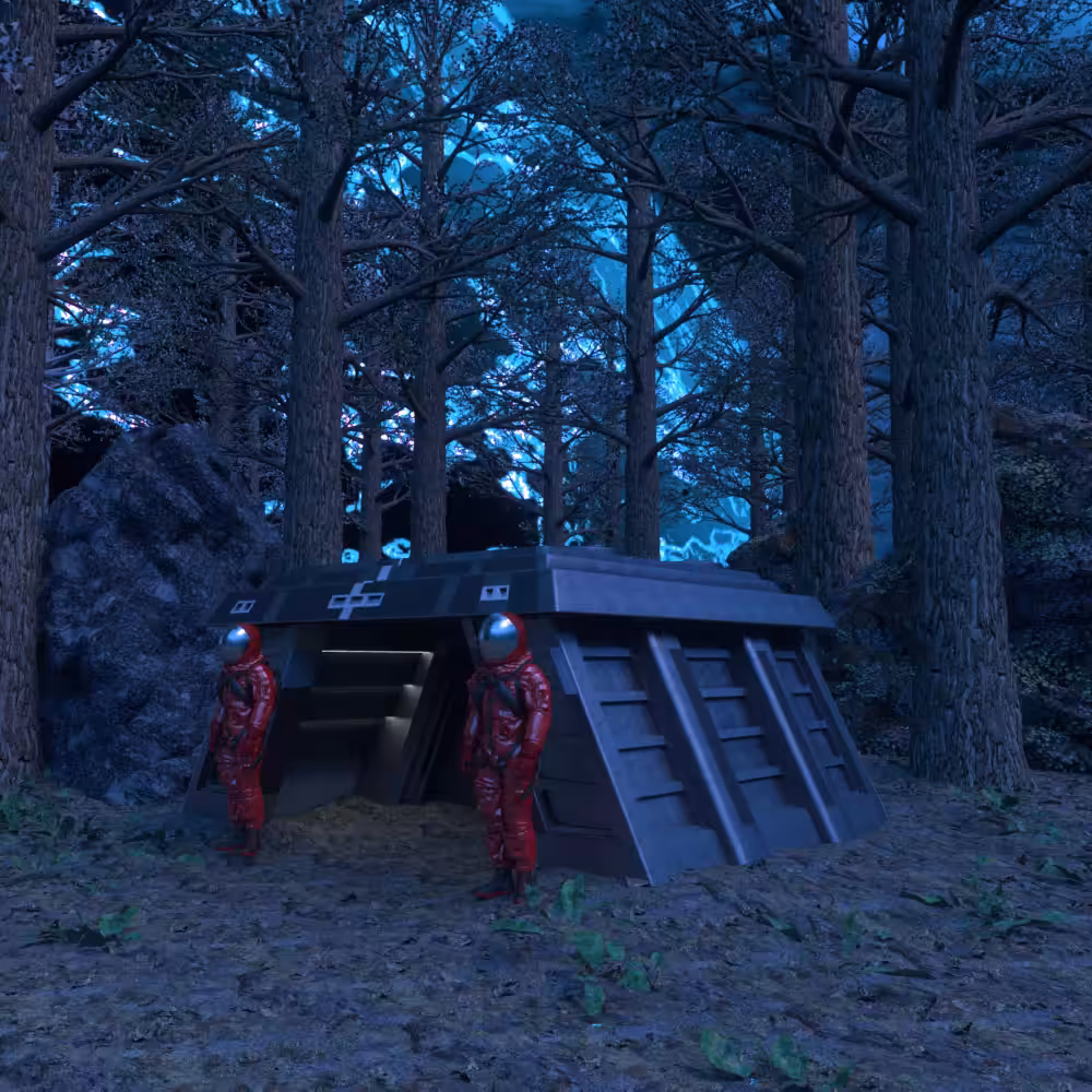 Alien's bunker