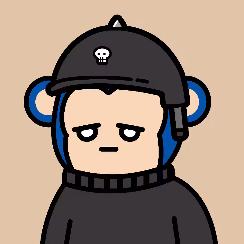 Blue Monkey #1