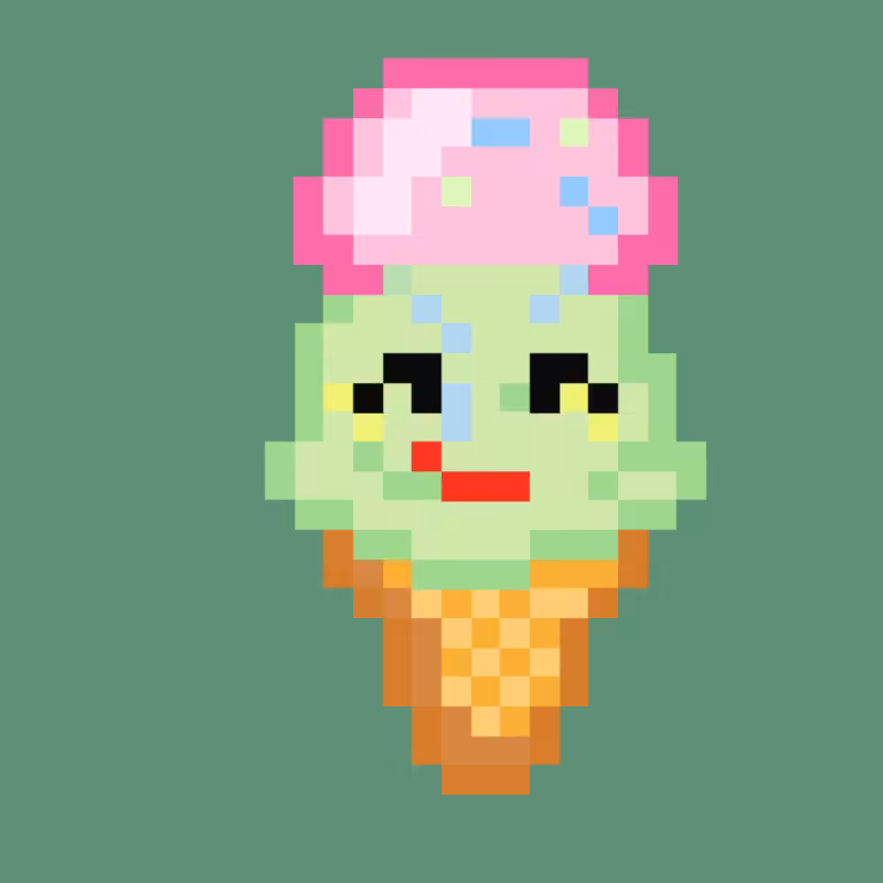 Pixel Ice cream #10