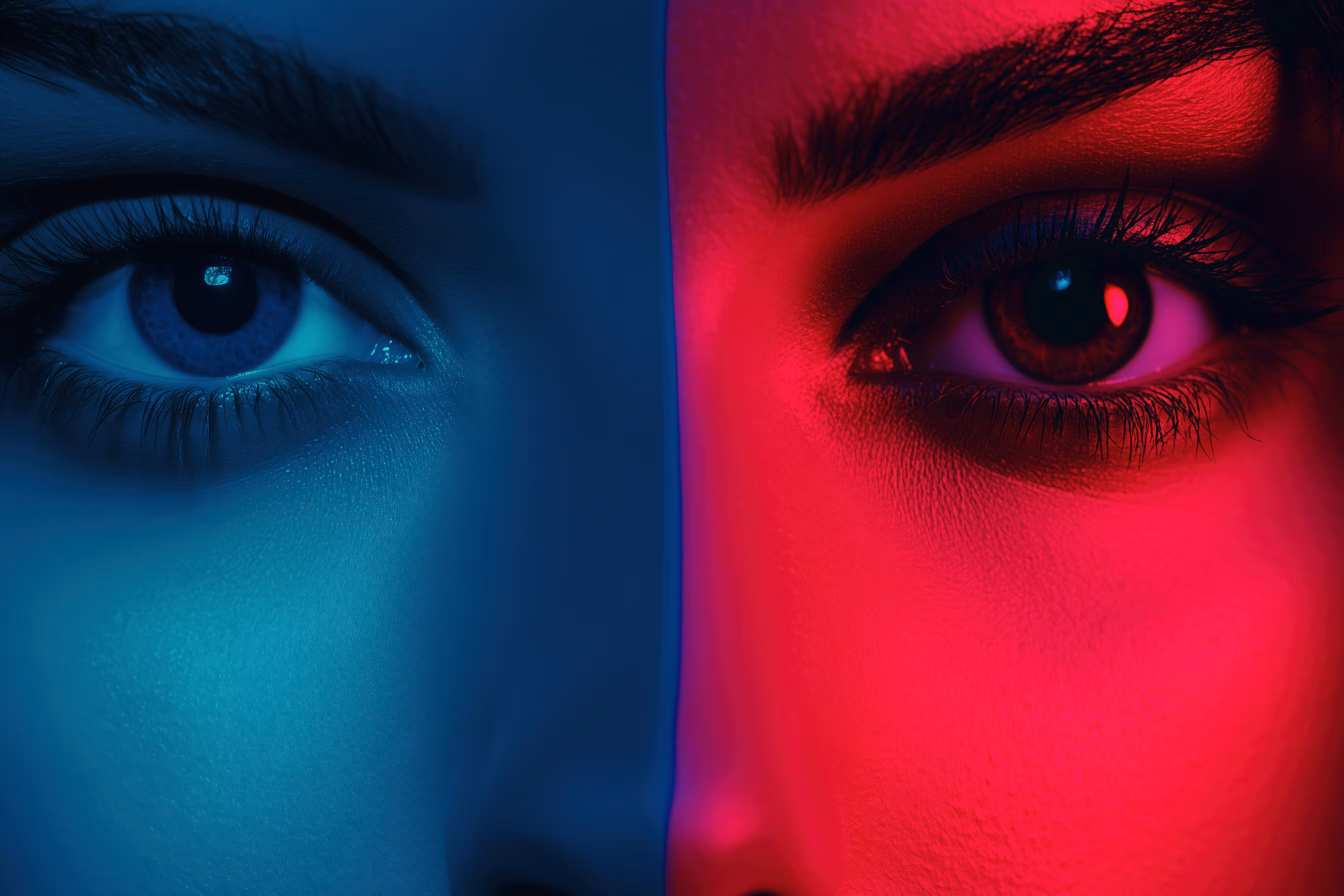 Vision binaire, âme partagée