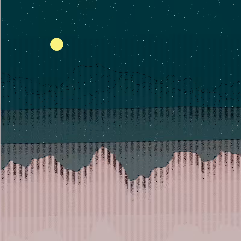 Glitched Mountains GT #103
