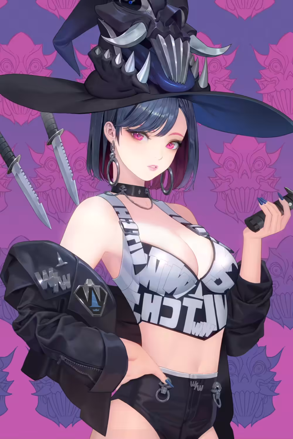 Blue Poison Witch