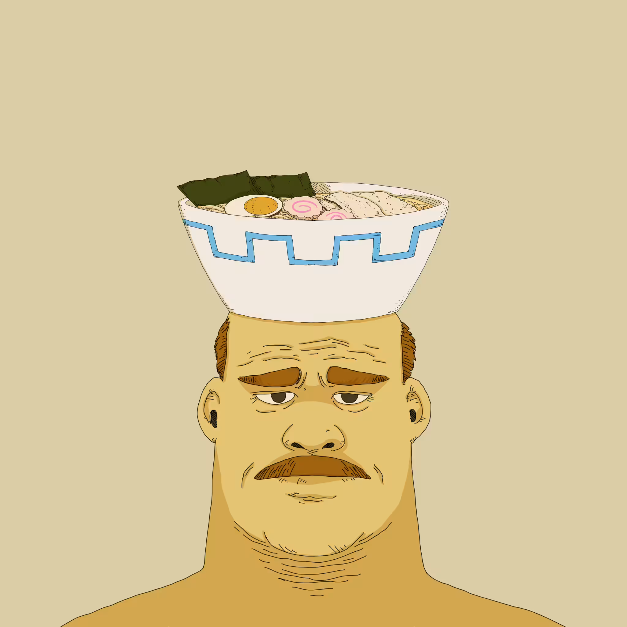 Silly Hat Family 18 - Ramen