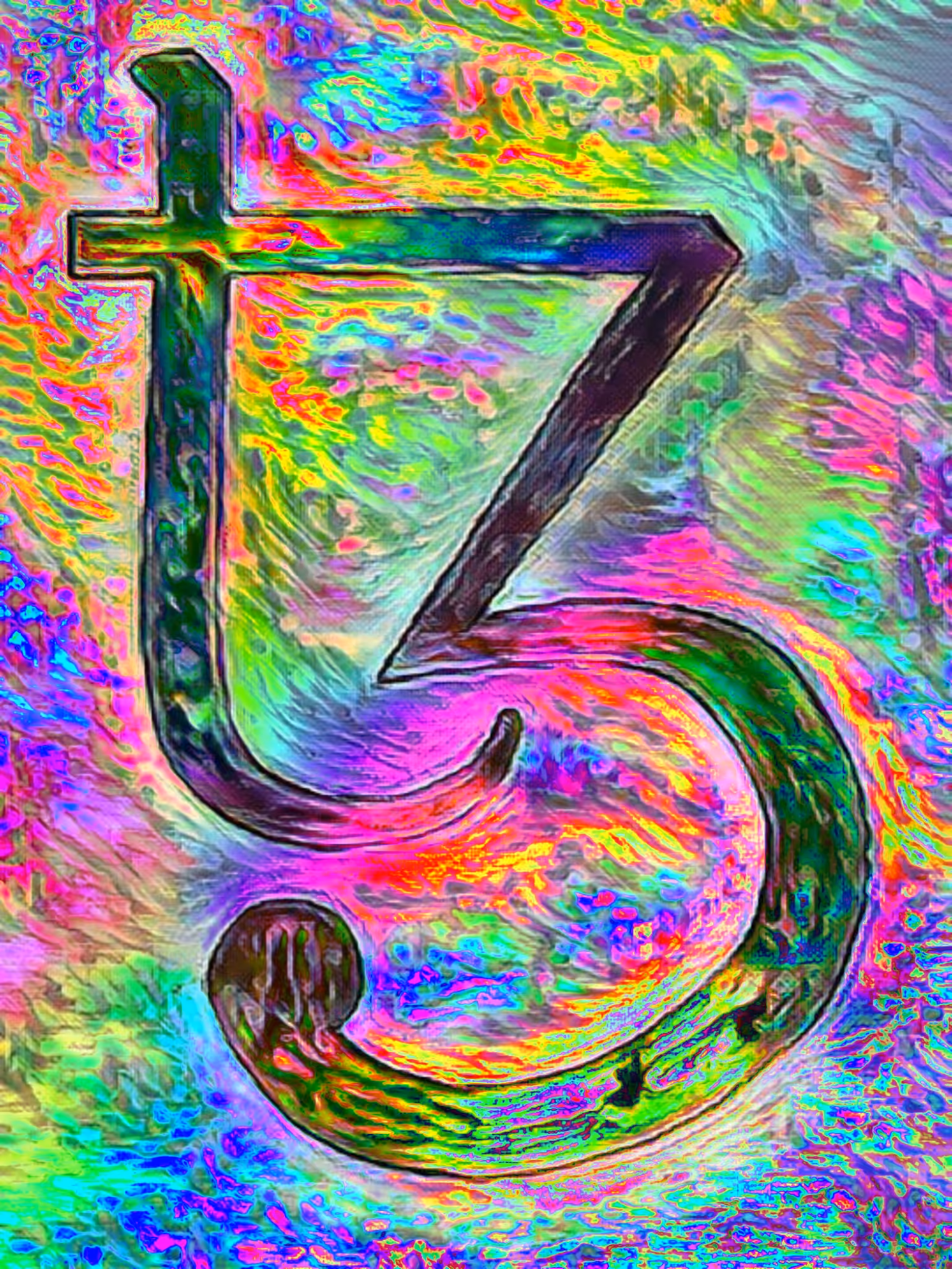 Tezos Art - Psychedelic