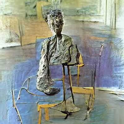Portrait of Alberto Giacometti