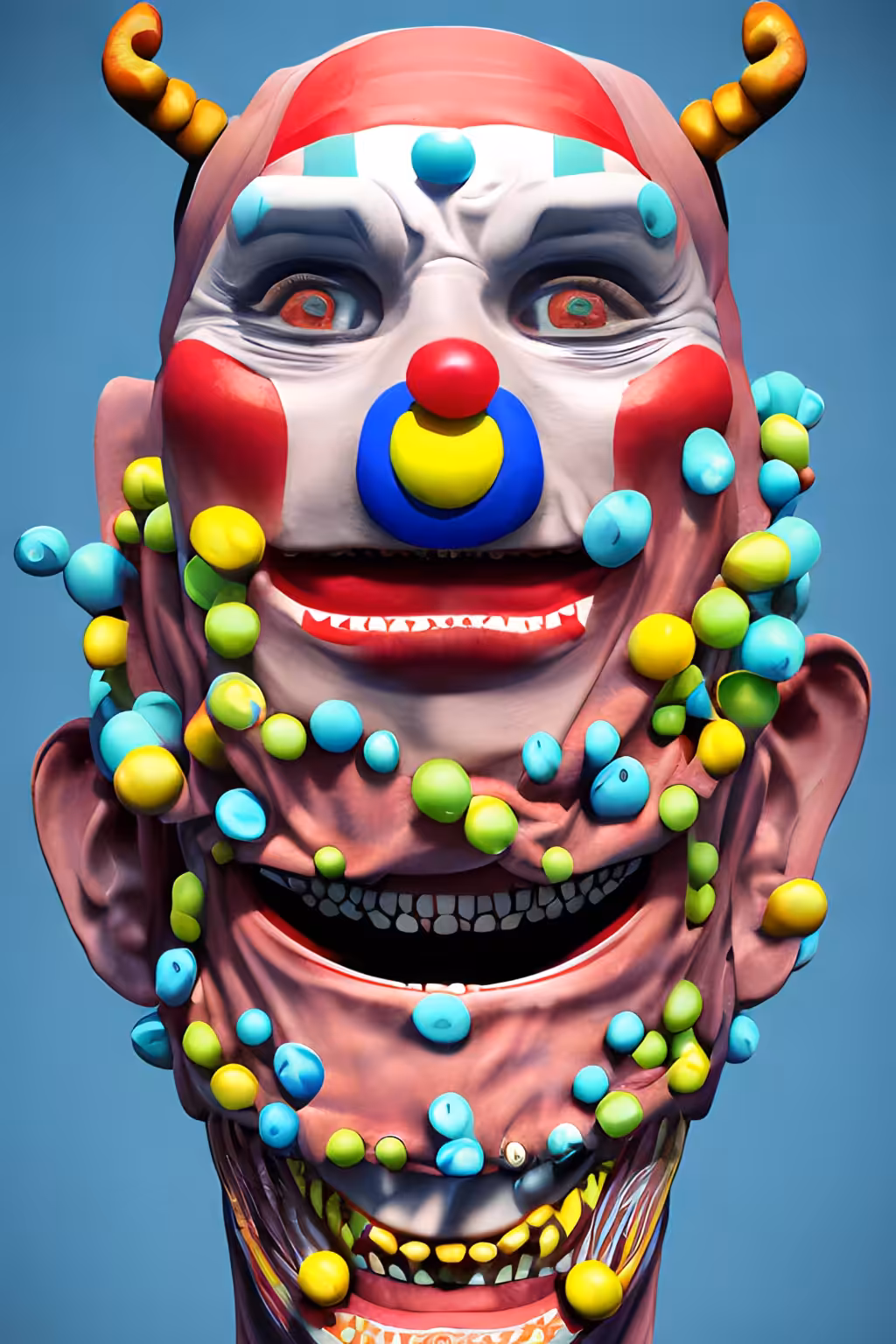 Distorted Face #4