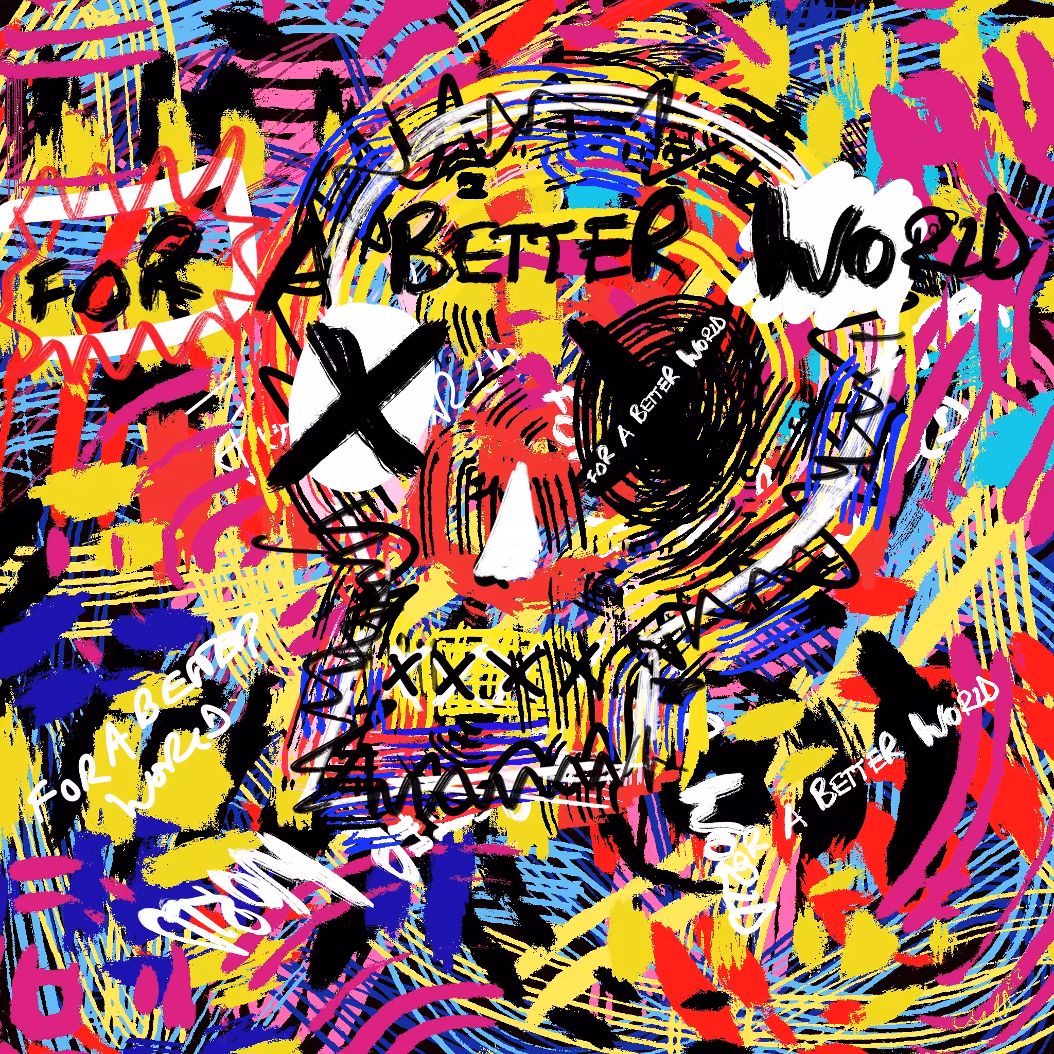 "Crazy FOR A BETTER WORLD" - Crazy Skull WSA