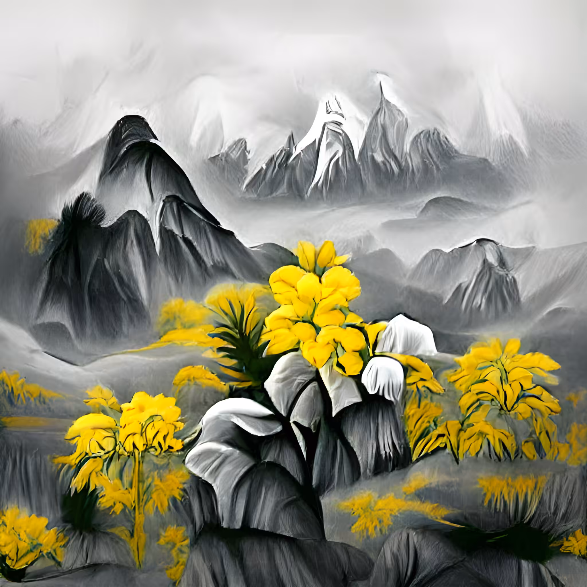 Yellow Bloom #08