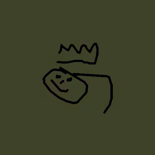 Basquiat Doodles: Basquiat #4351