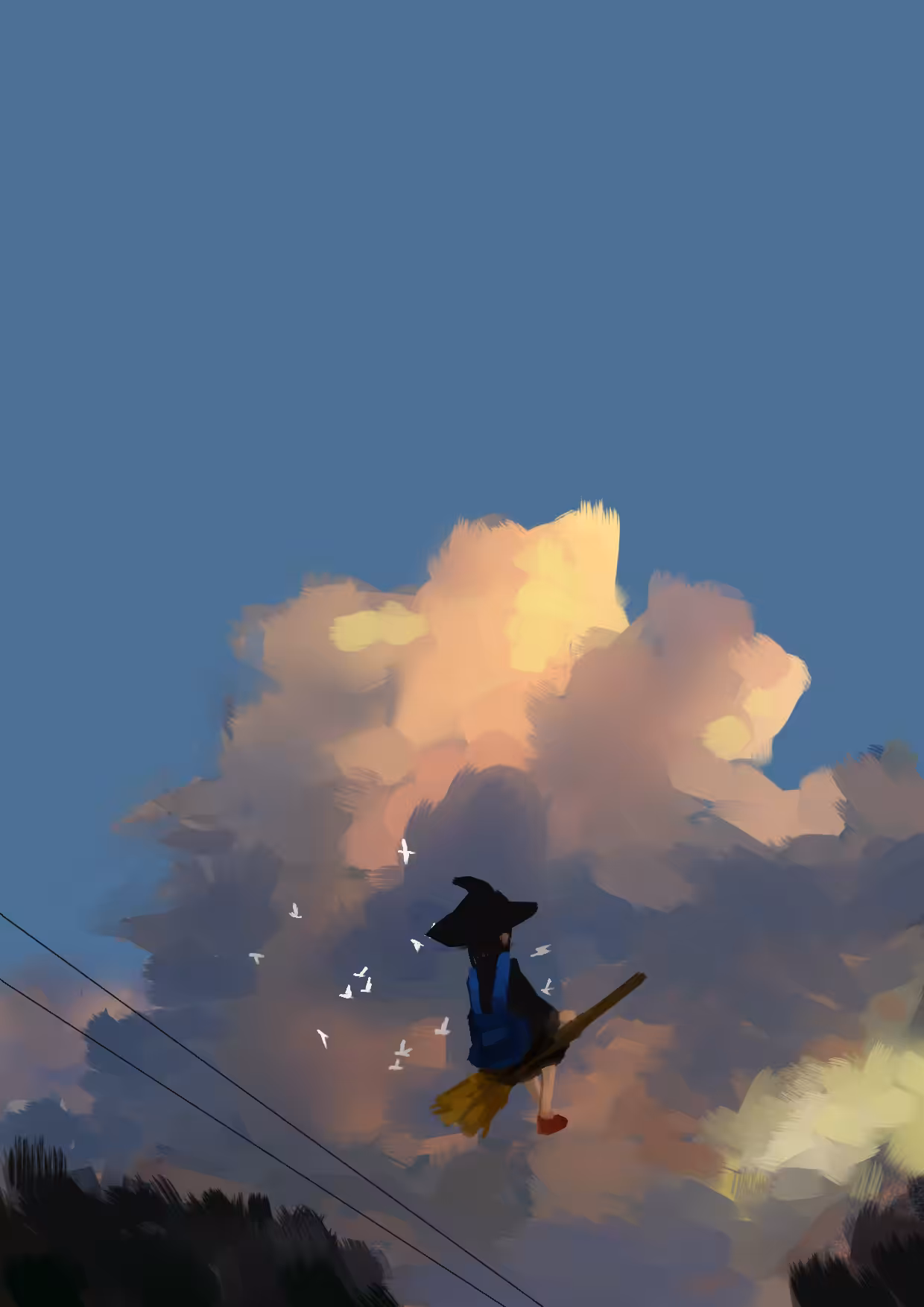 Chilling witch