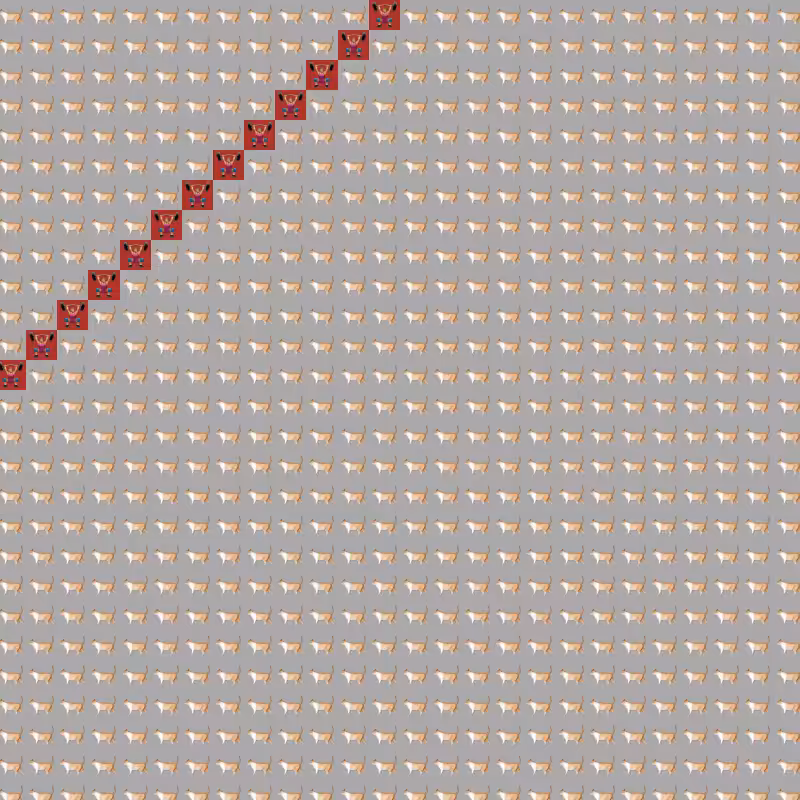 Elementary Cellular Emoji Automata #538