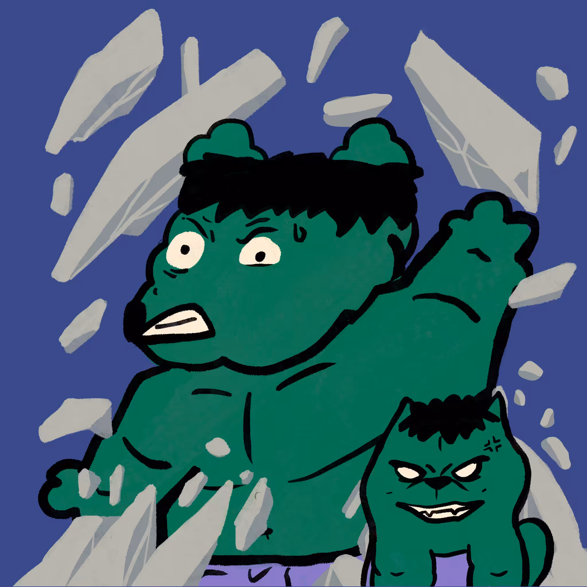 DIGGY HULK COSTUME