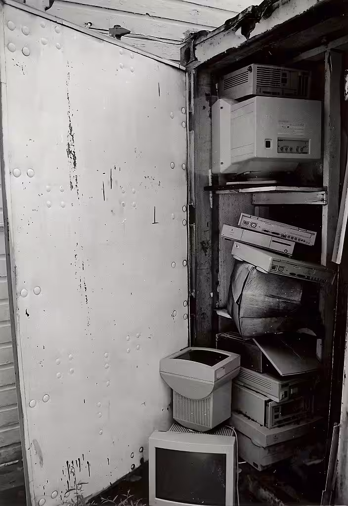 I Wrote Her Into Existence: Computer Closet
