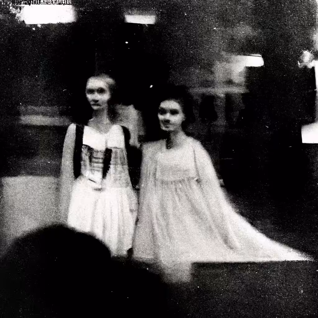 LF002-121-Sisters in white dresses