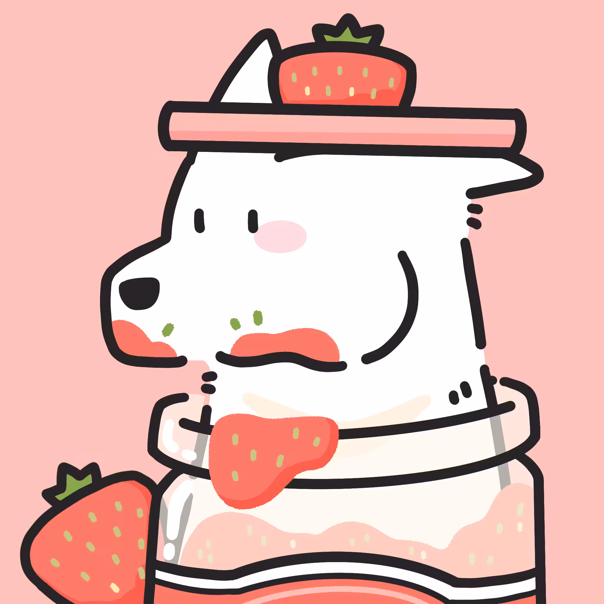 White Wolf #0173 strawberry Jam Remake