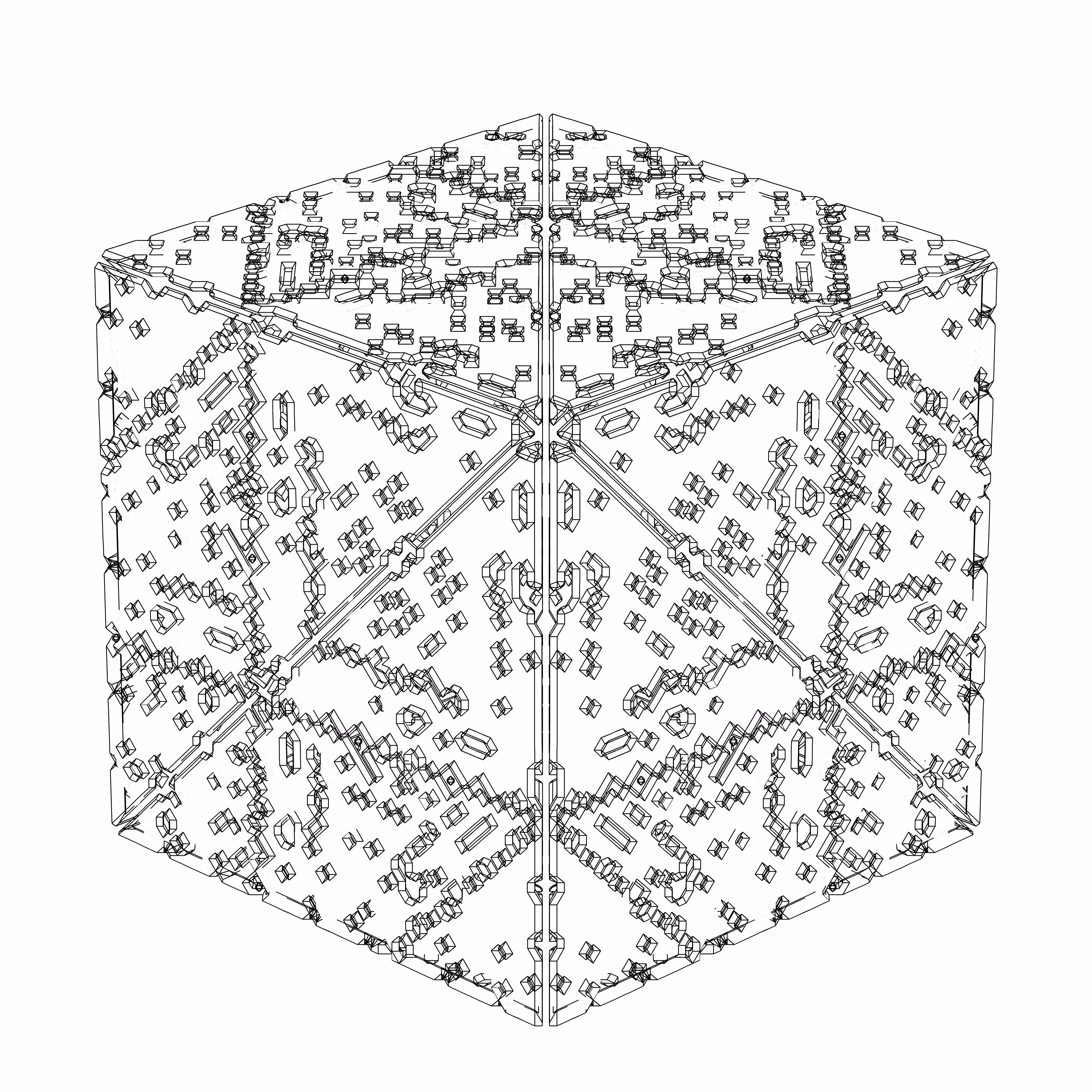 LL21 Alien Art Cube #360
