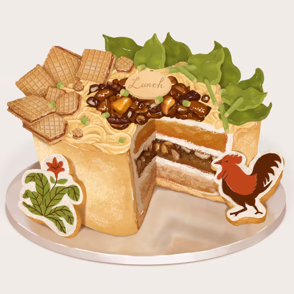 Miyago Pie Cake