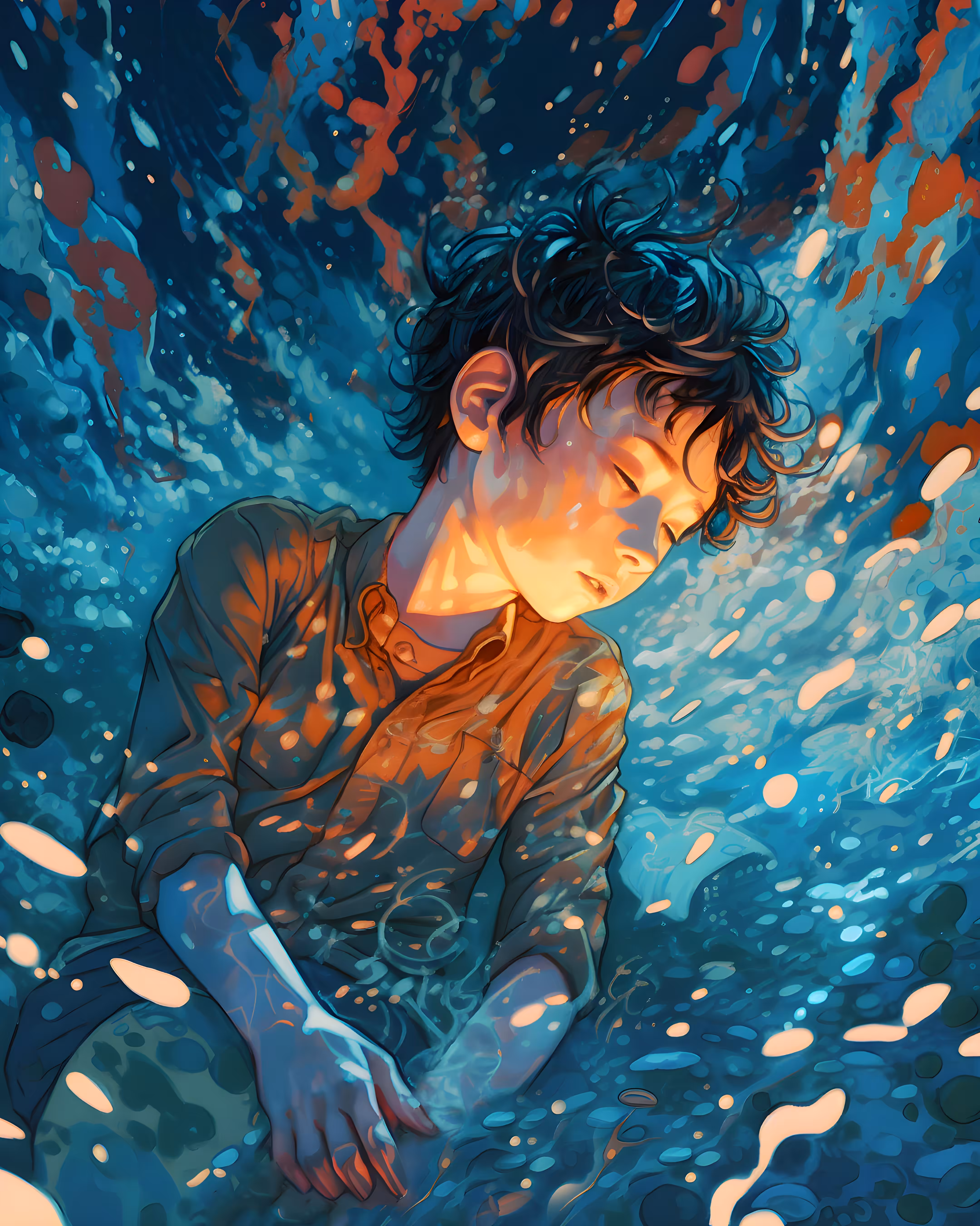 Immersed in dreams