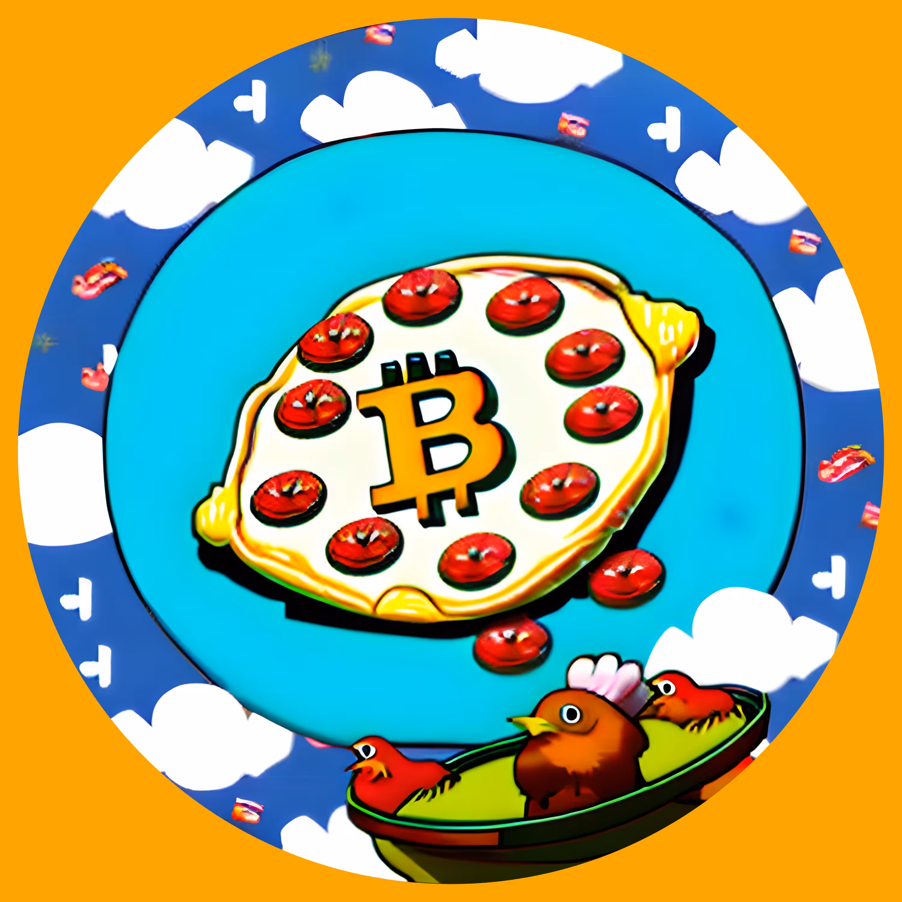 Chicken Bitcoin Pizza Day 🍕
