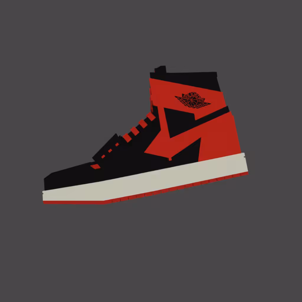 NIKE AIR JORDAN 1 OG BLACK/RED
