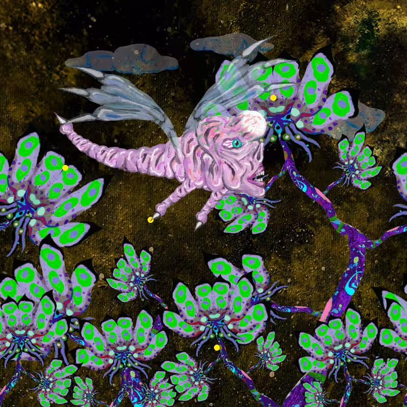 Fireflies and Flower Gardens #83