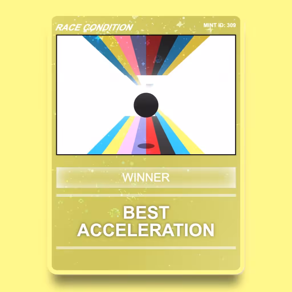 Best Acceleration – Race Condition Winner