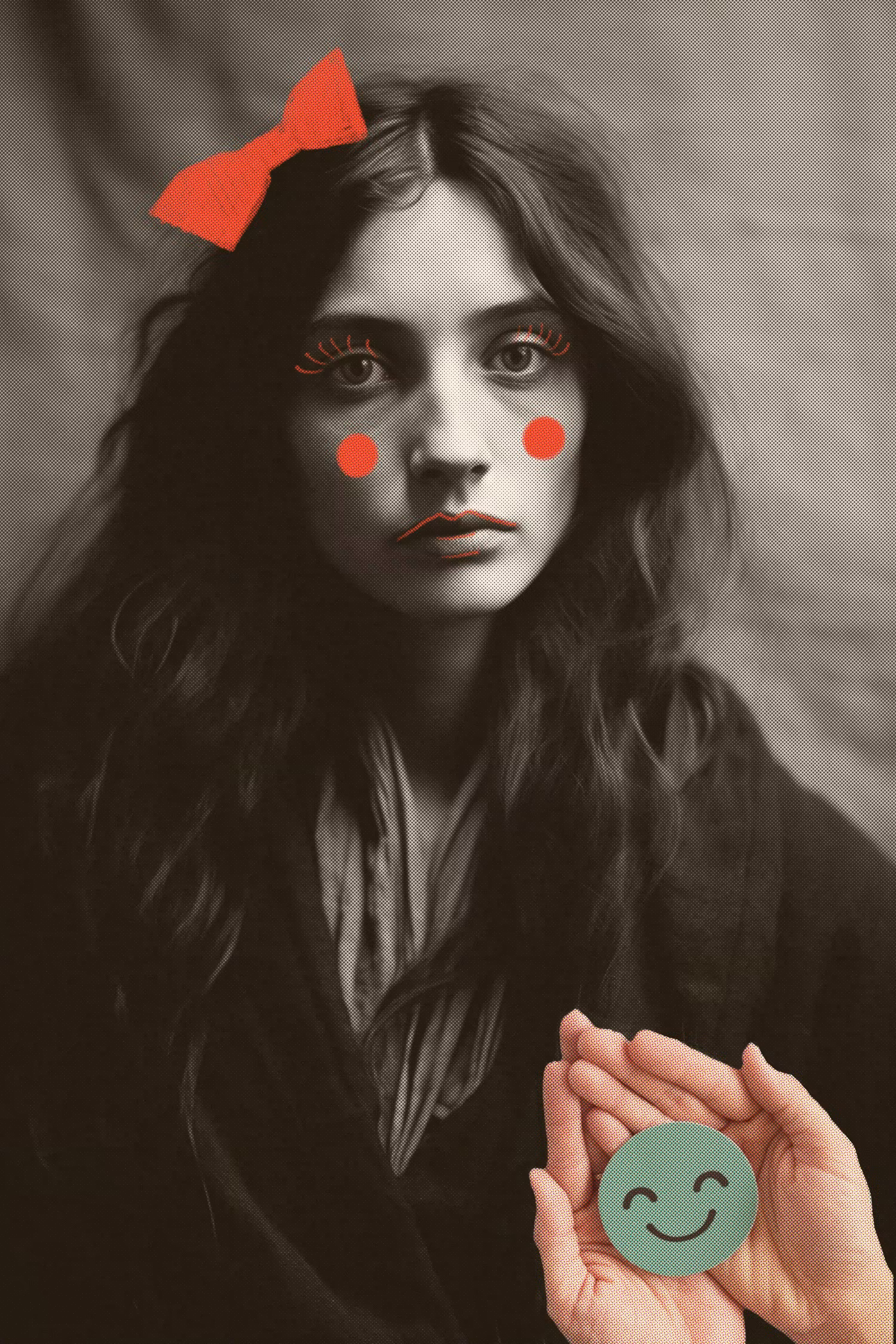 I’m beautiful, always happy and…don’t exist #1