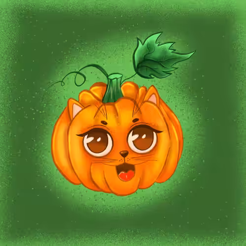 cat pumpkin