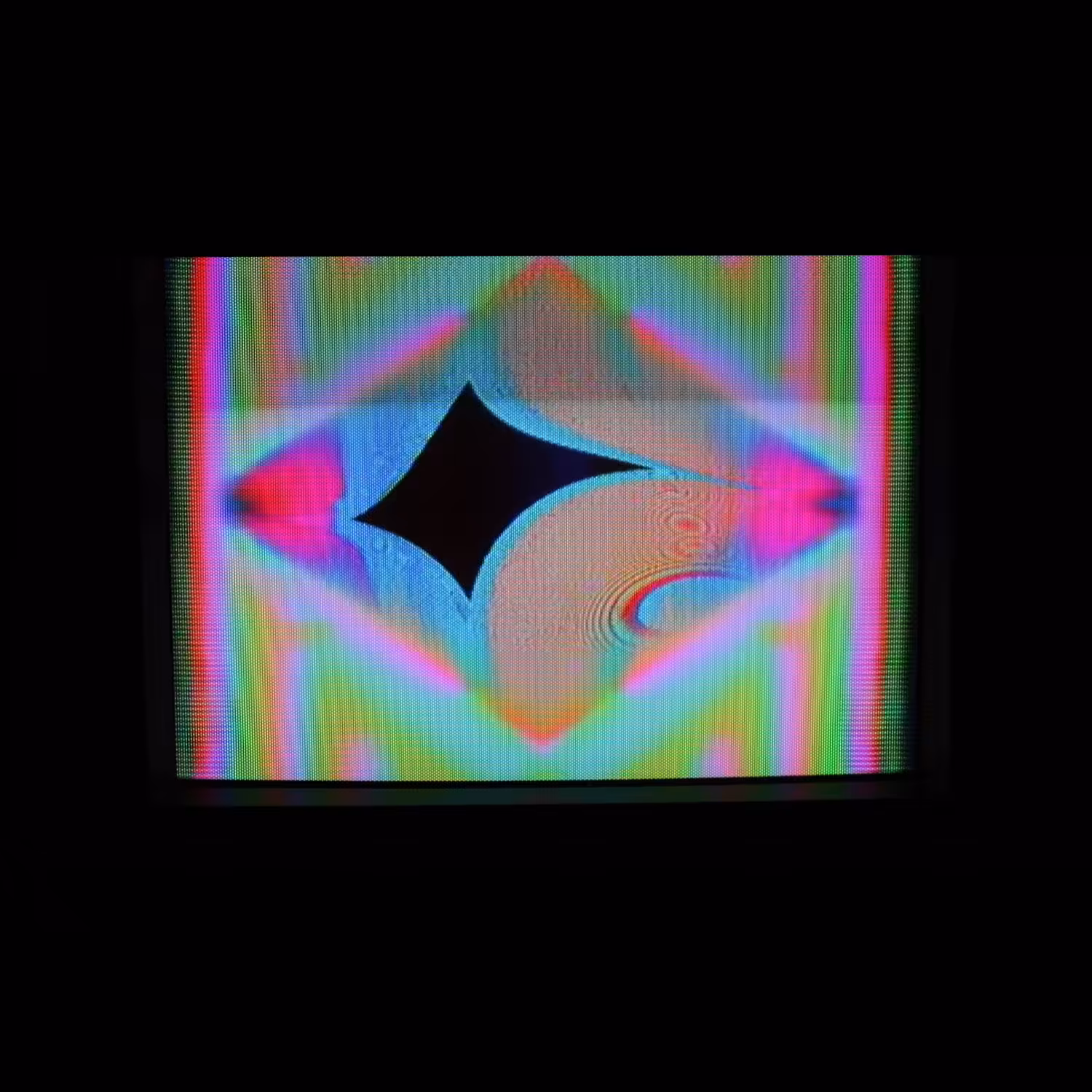 when the ocean is a diamond in your tv, dance