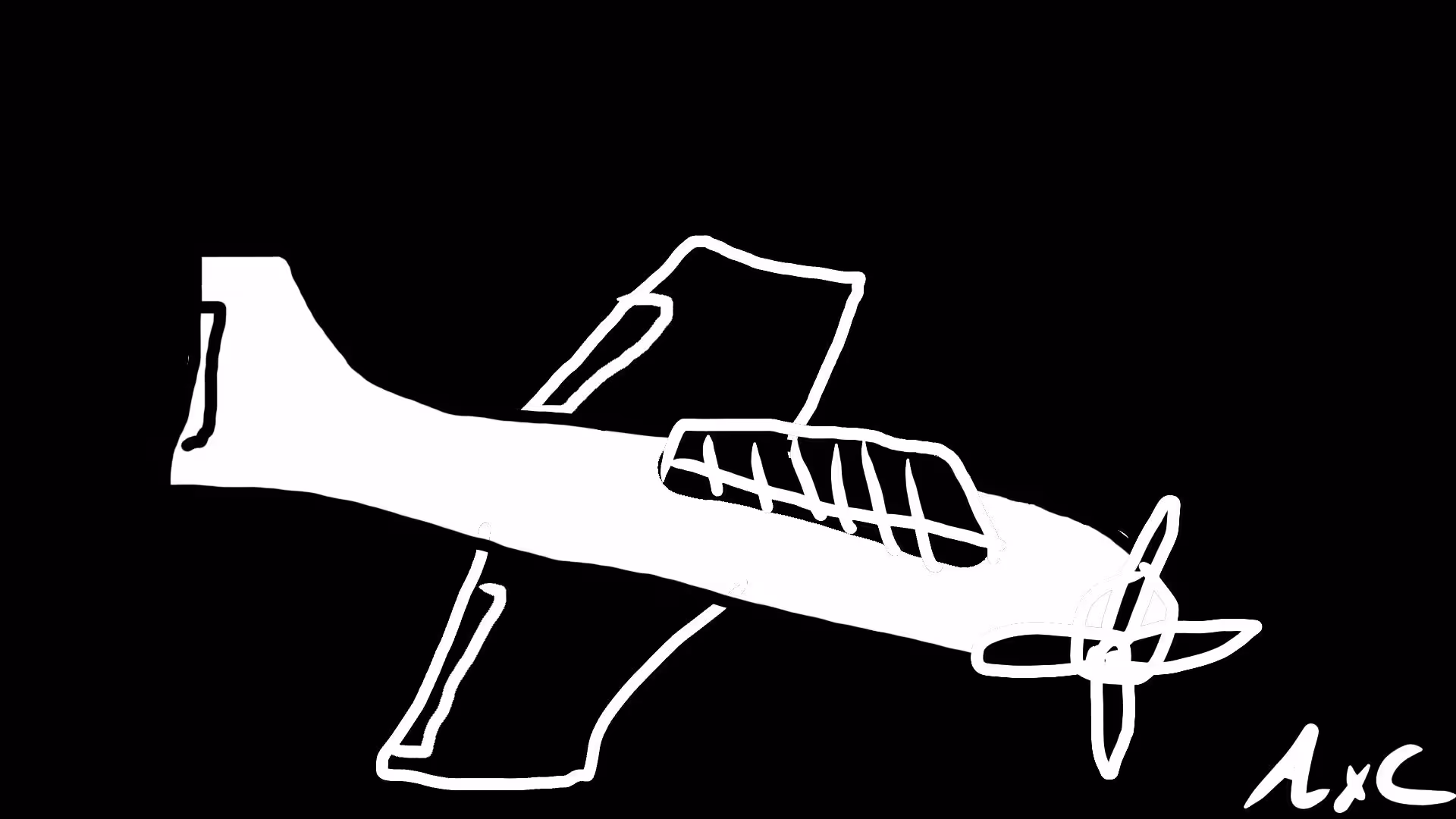 Doodle Plane 23