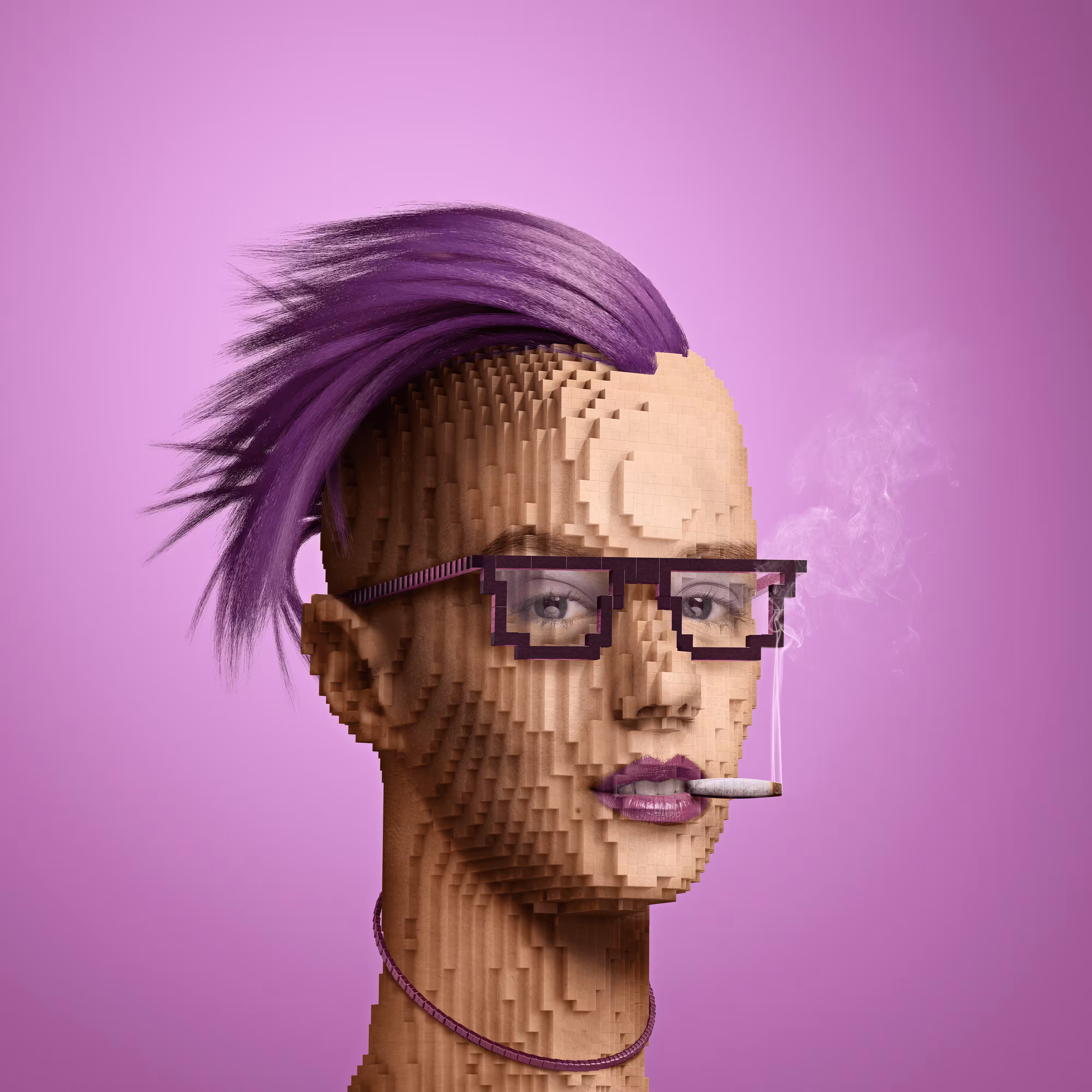 Block Head Punk 058