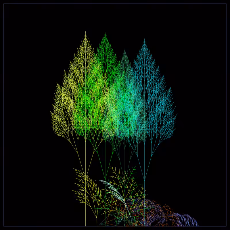 Fractal Forest #66