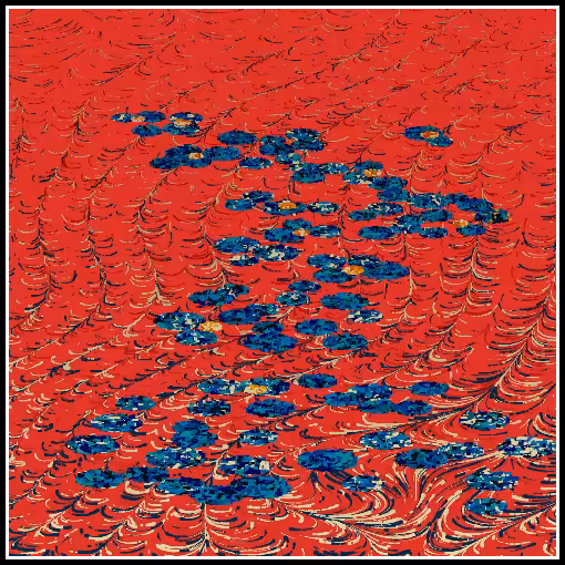 Polluted water lilies #107