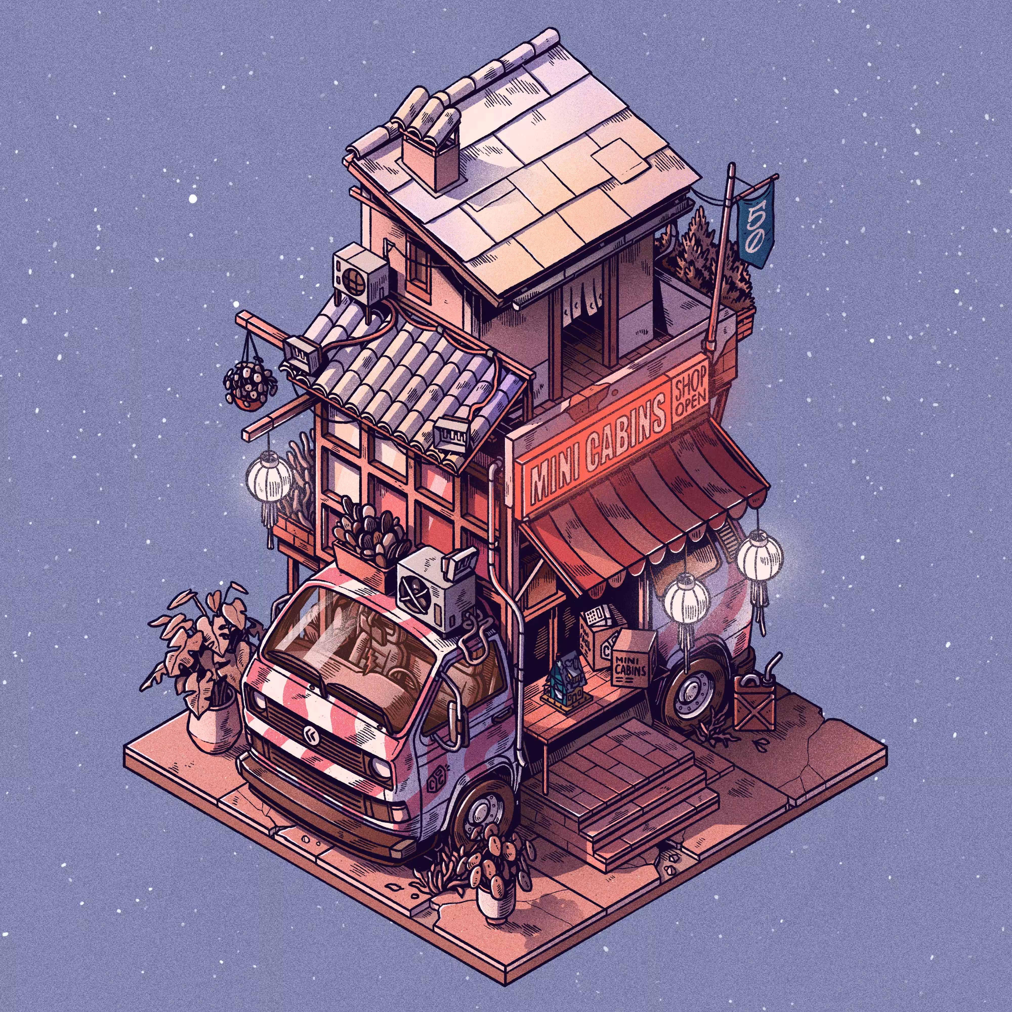 Curious Cabins #50: Caravan #503
