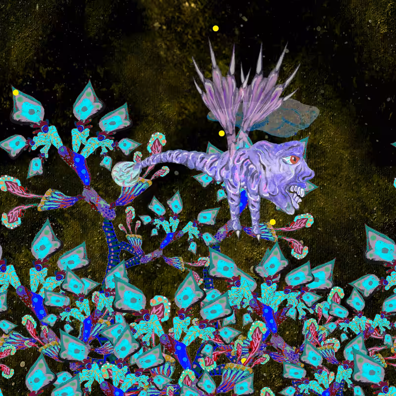 Fireflies and Flower Gardens #132