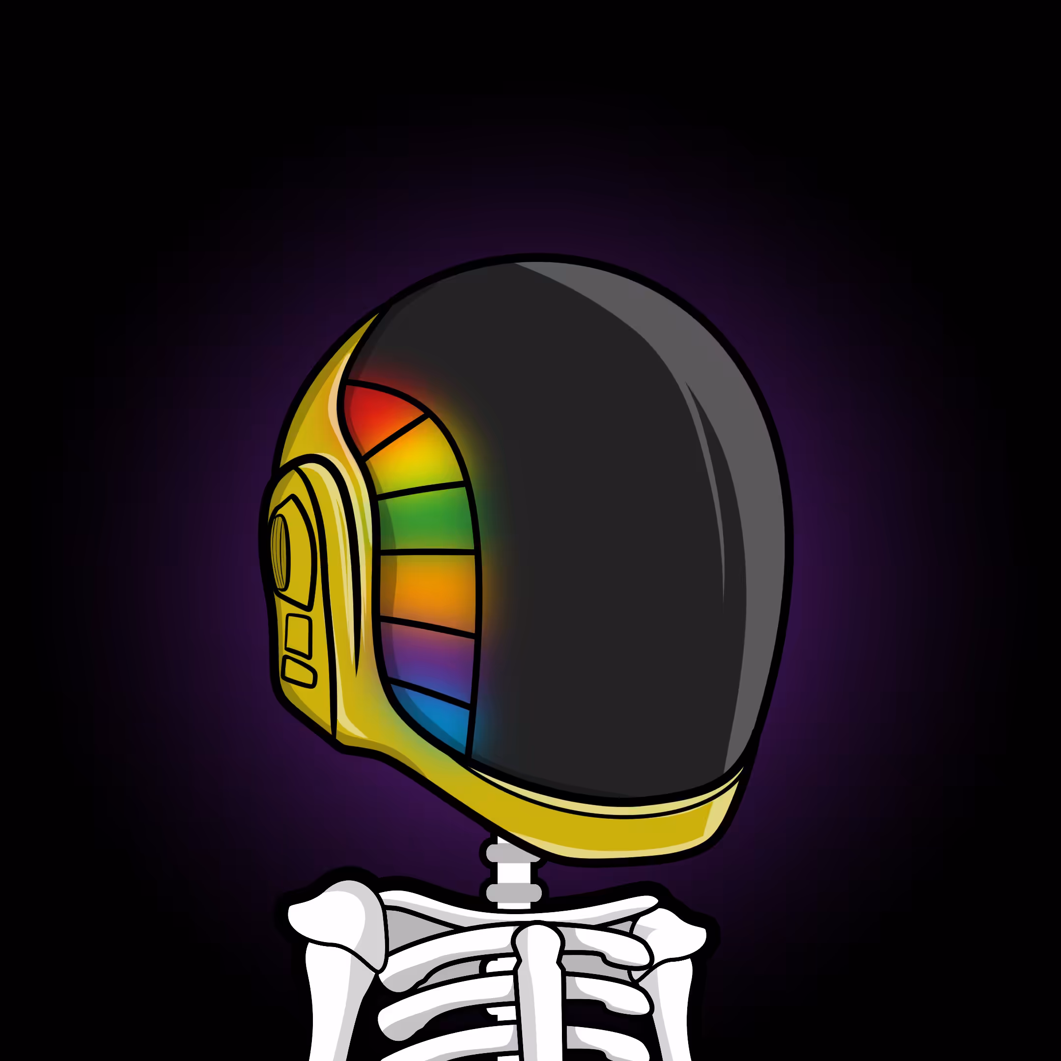 Edgar The Skeleton - Daft Punk #424