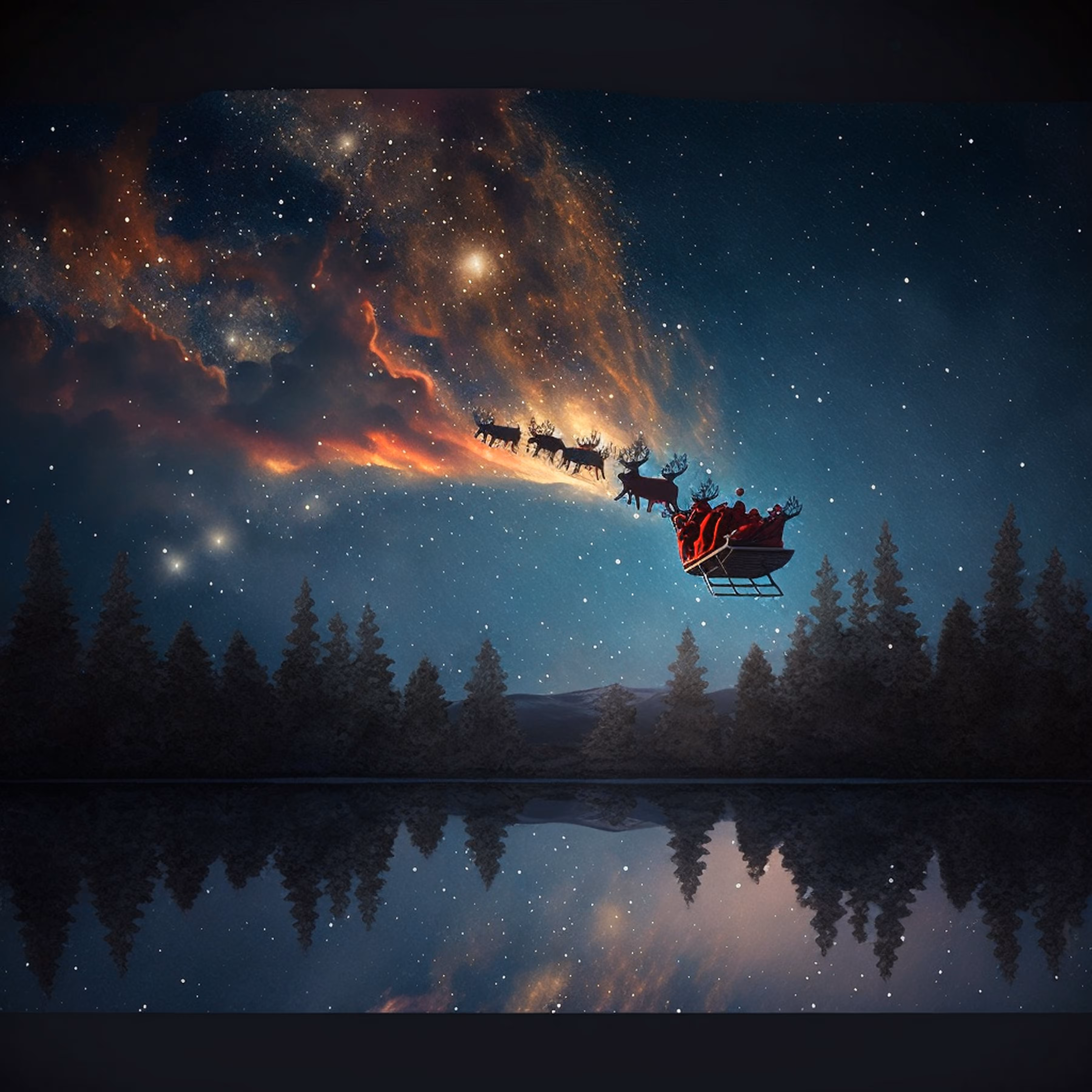 1/1 Christmas NFT No. 4 by Sollog Adoni