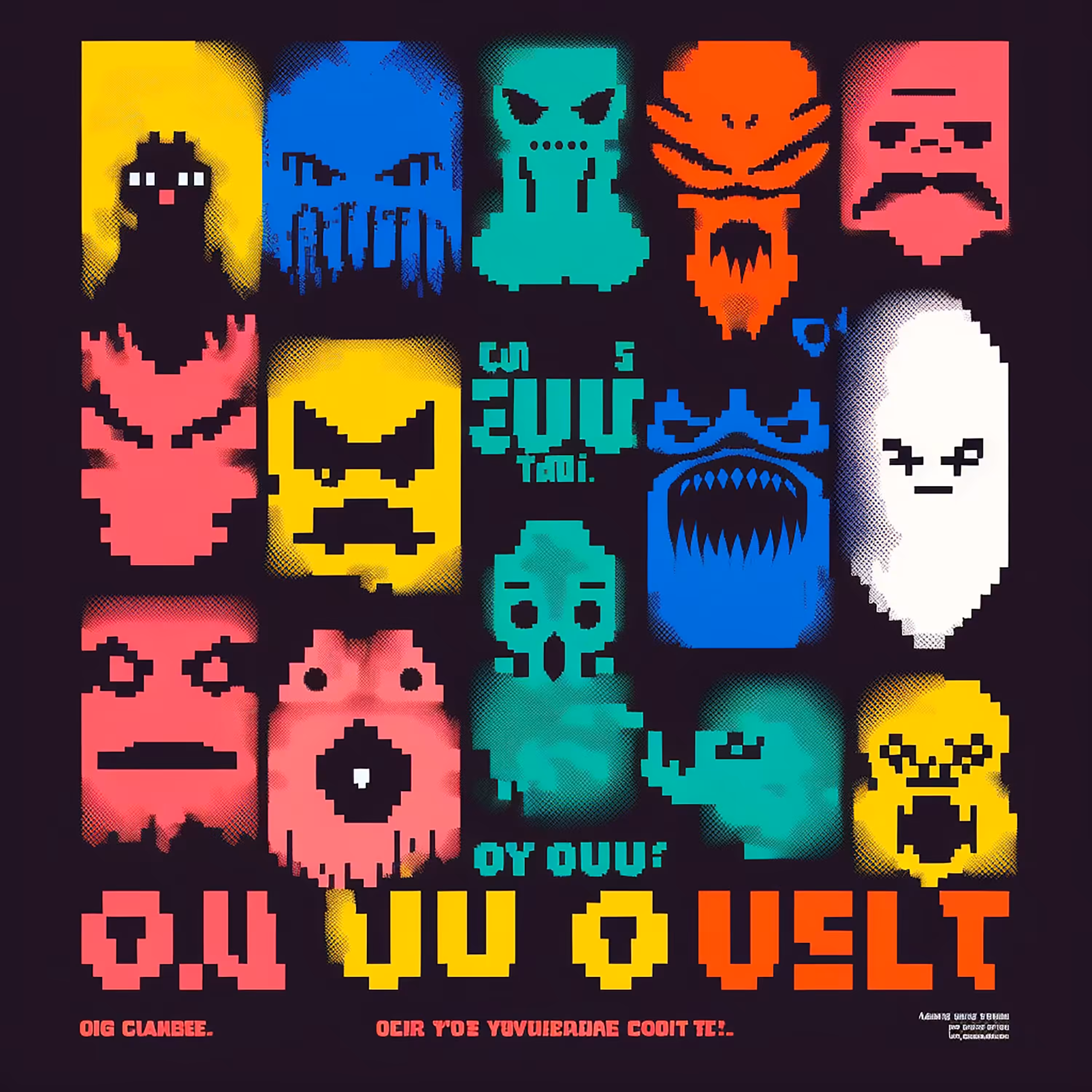 Pixel Game Posters #46