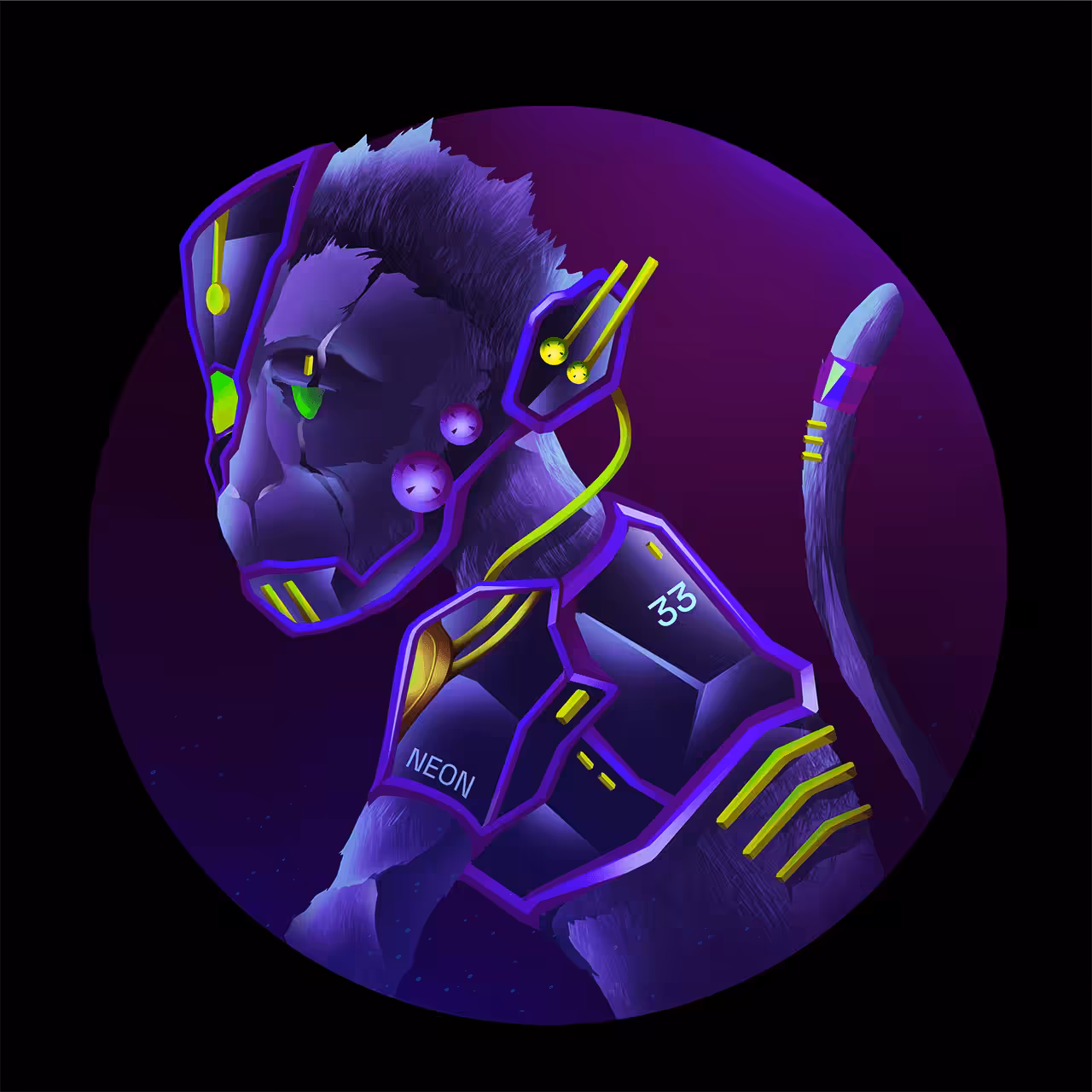 Neon Borg #033