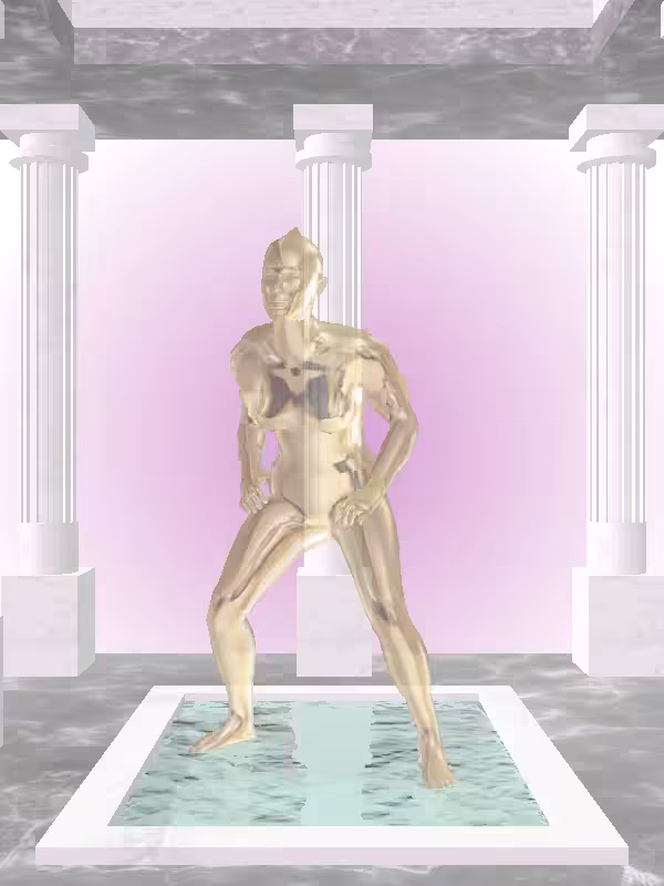 HeavenComputer: The Fading Kicking Fool's Gold Woman #4823