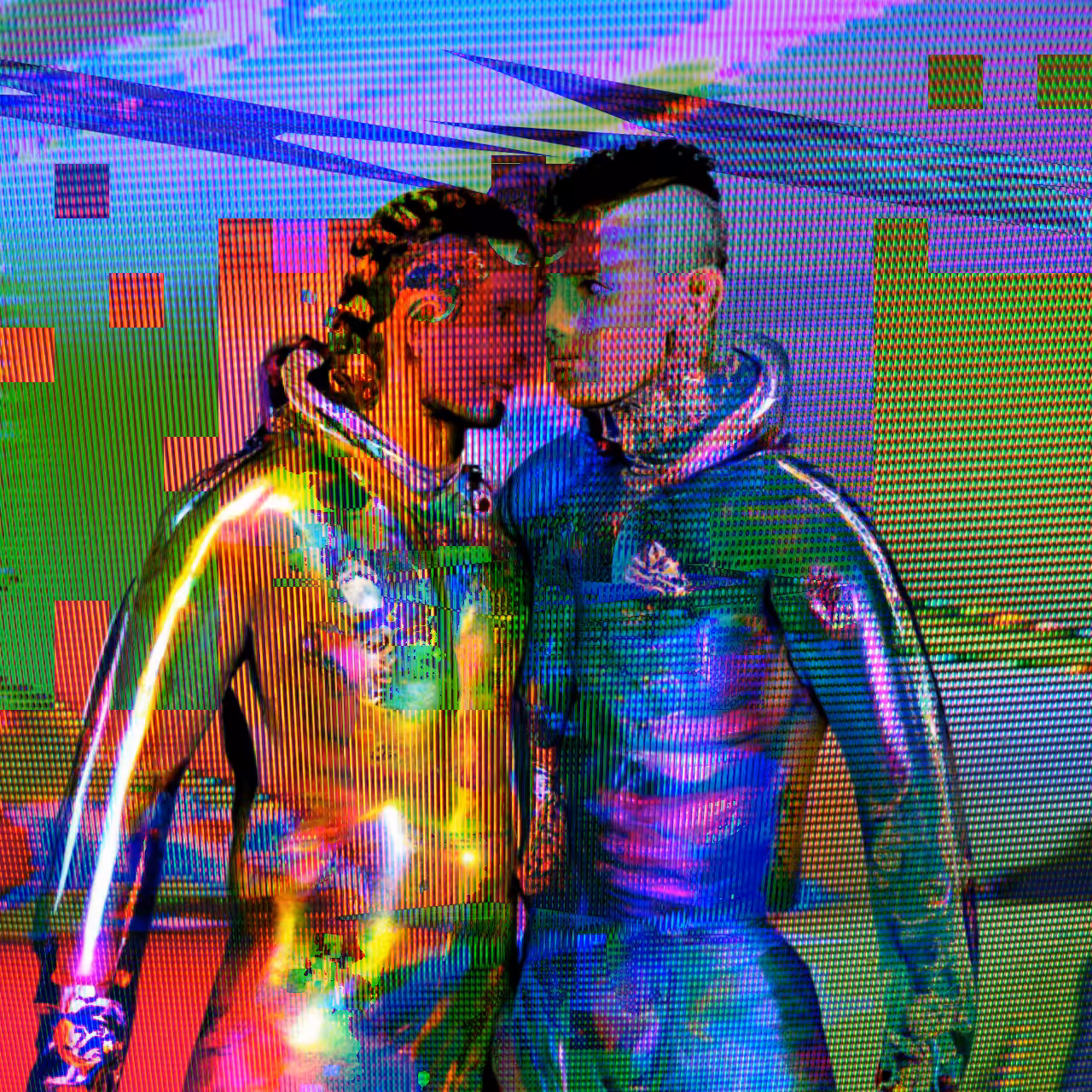 We Found Love in Psychedelic Track Suits 