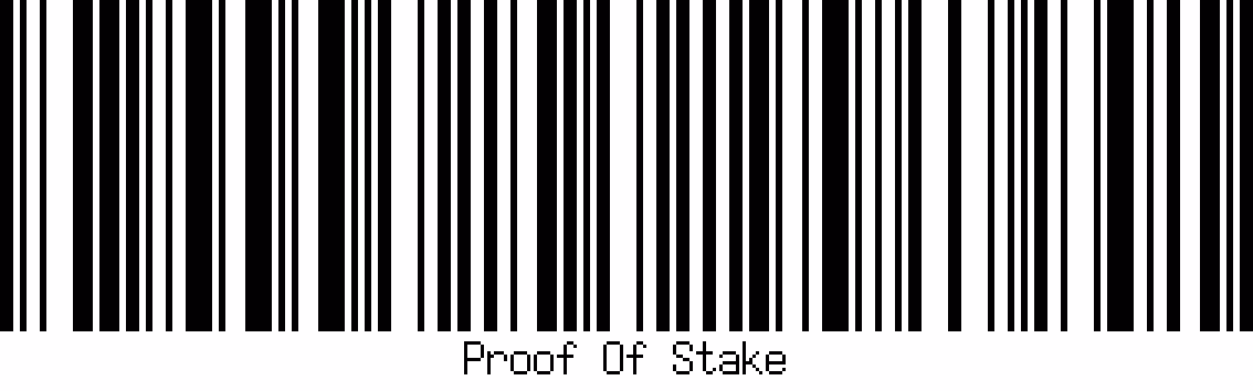 BlockChain Barcodes 10 - Proof Of Stake