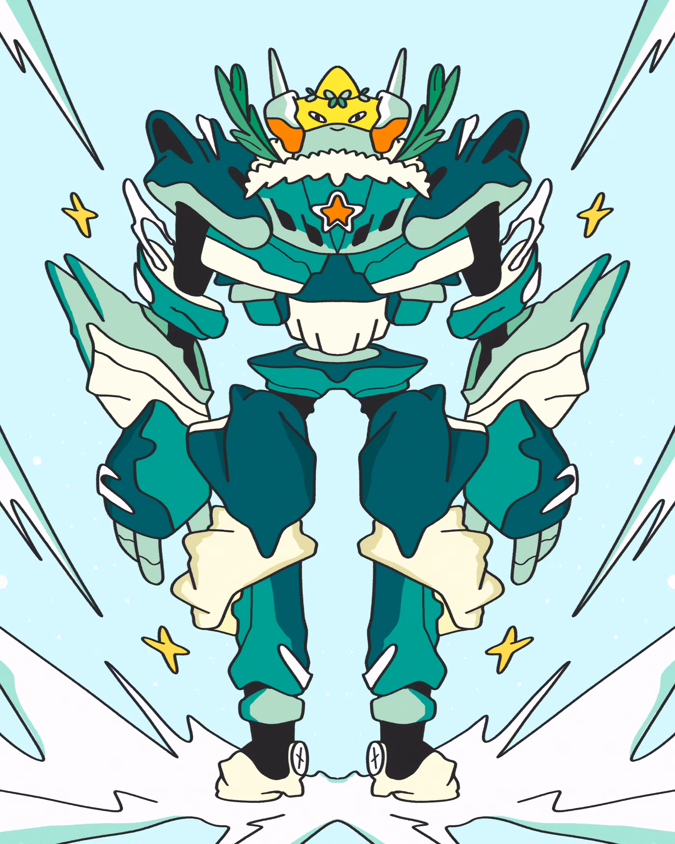 STARBOT : the guardian no.06/10 : NATURE COSMIC