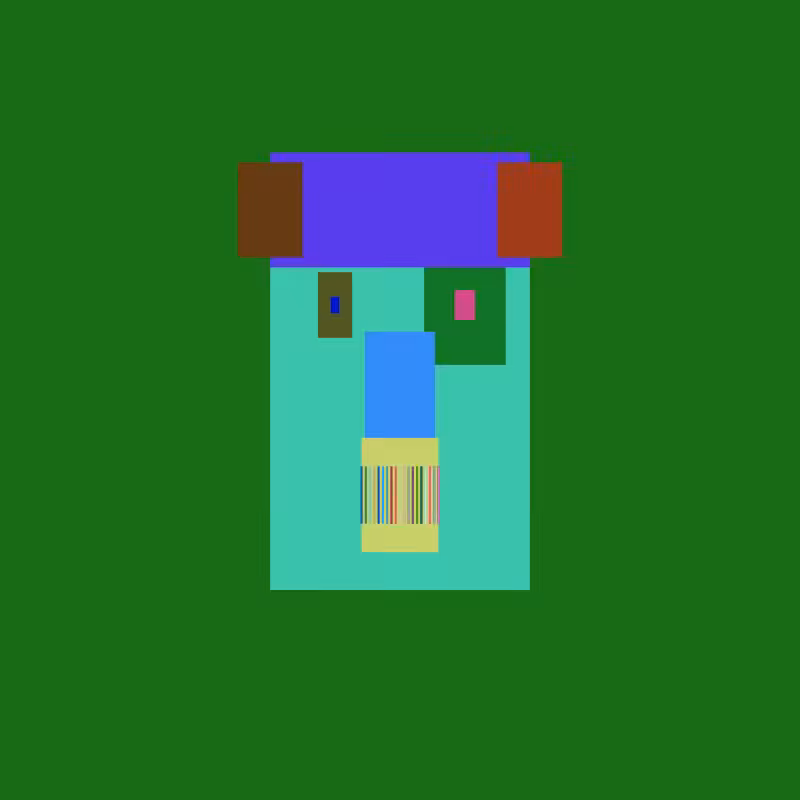 "make a robot face" #30