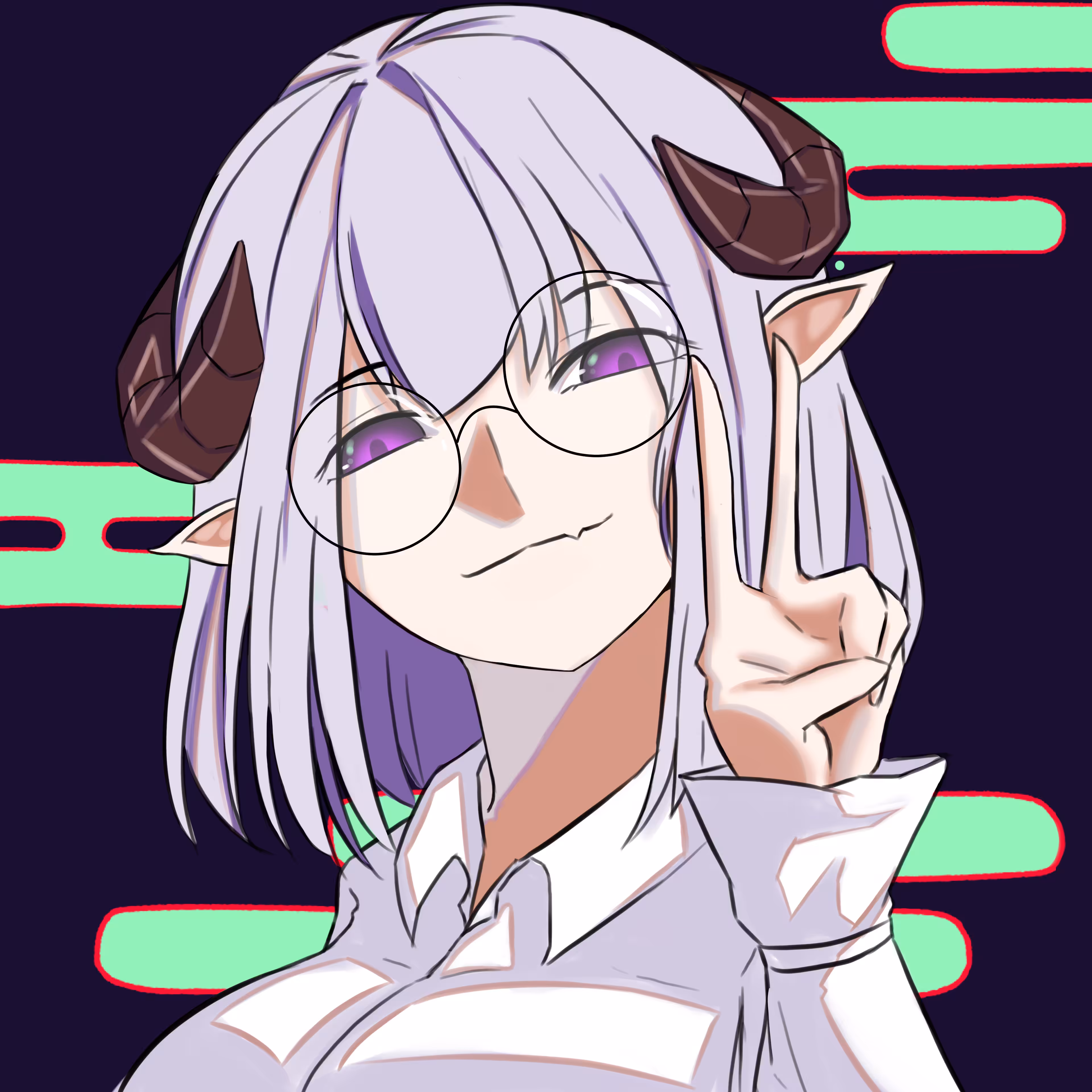 Glasses Demon Girl!