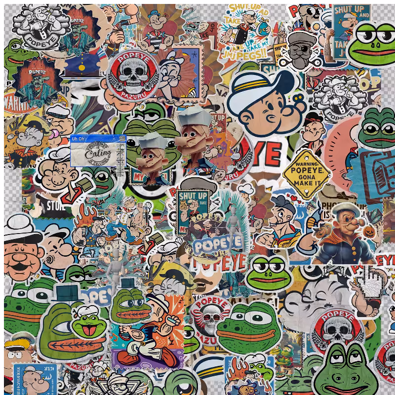 Sticker addict: PEPEYE #36
