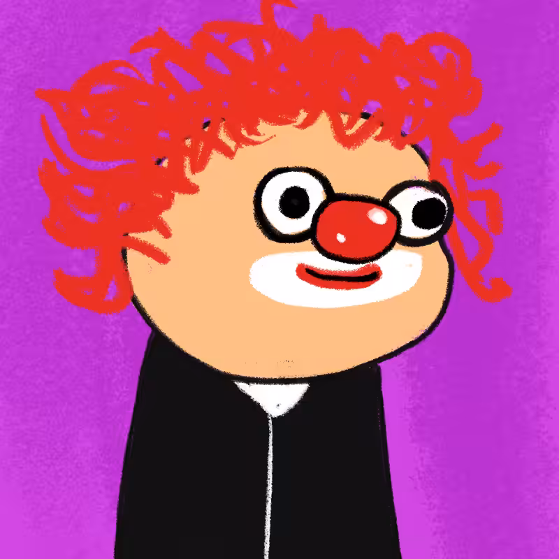 Peculiar clown #36
